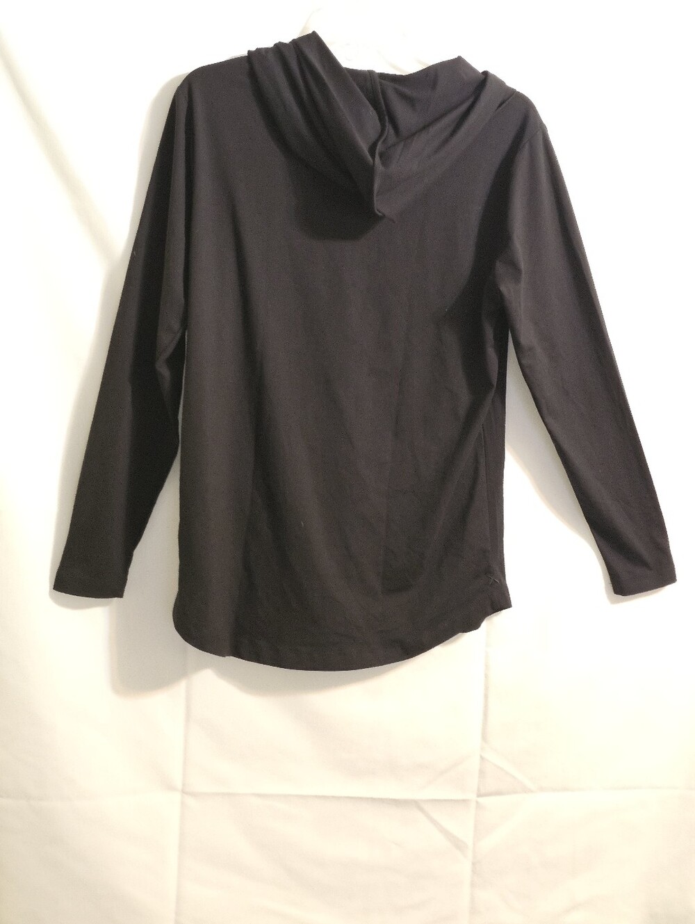 Cuts Mens Pyca Pro Hoodie Elongated Curved Hem Size Small Black - Picture 5 of 8